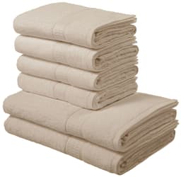 OTTO home Handtuch Set Juna | Beige