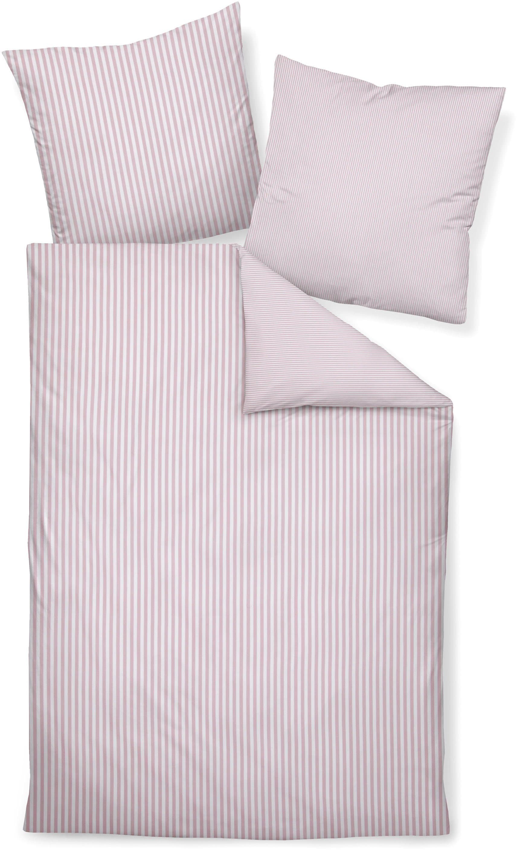 Janine Edelflanell Bettwäsche 78060 21 | Rosa