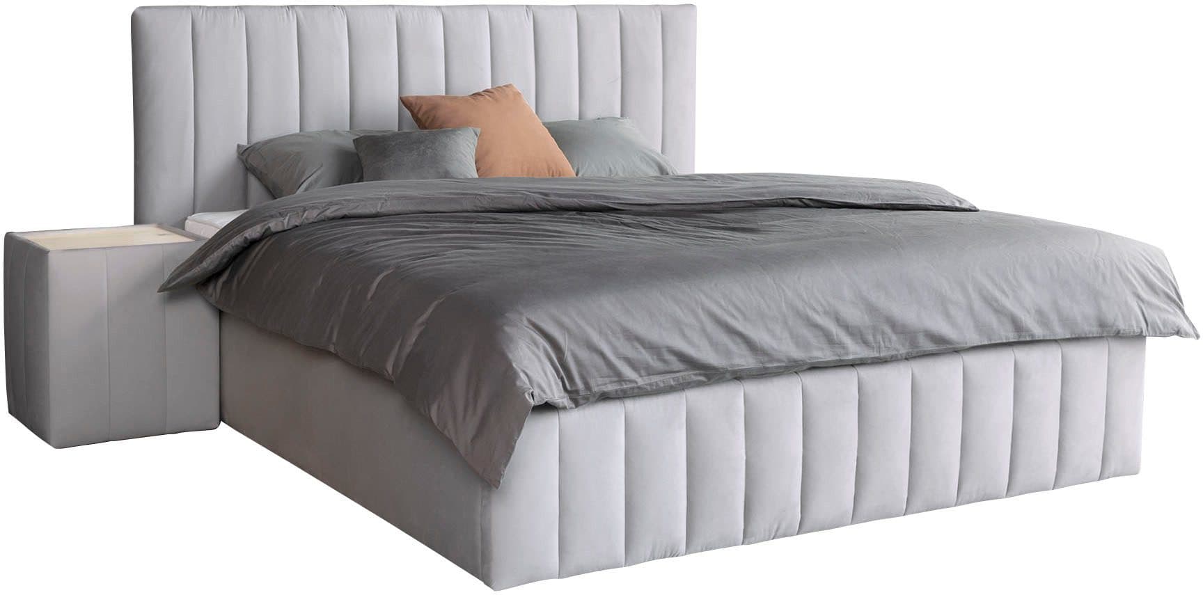 Home affaire Polsterbett Effy | Grau