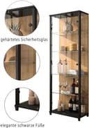 fif möbel Vitrine OPTIMA | Holztöne 3