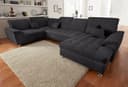 DOMO collection Wohnlandschaft Franzi | Grau 2