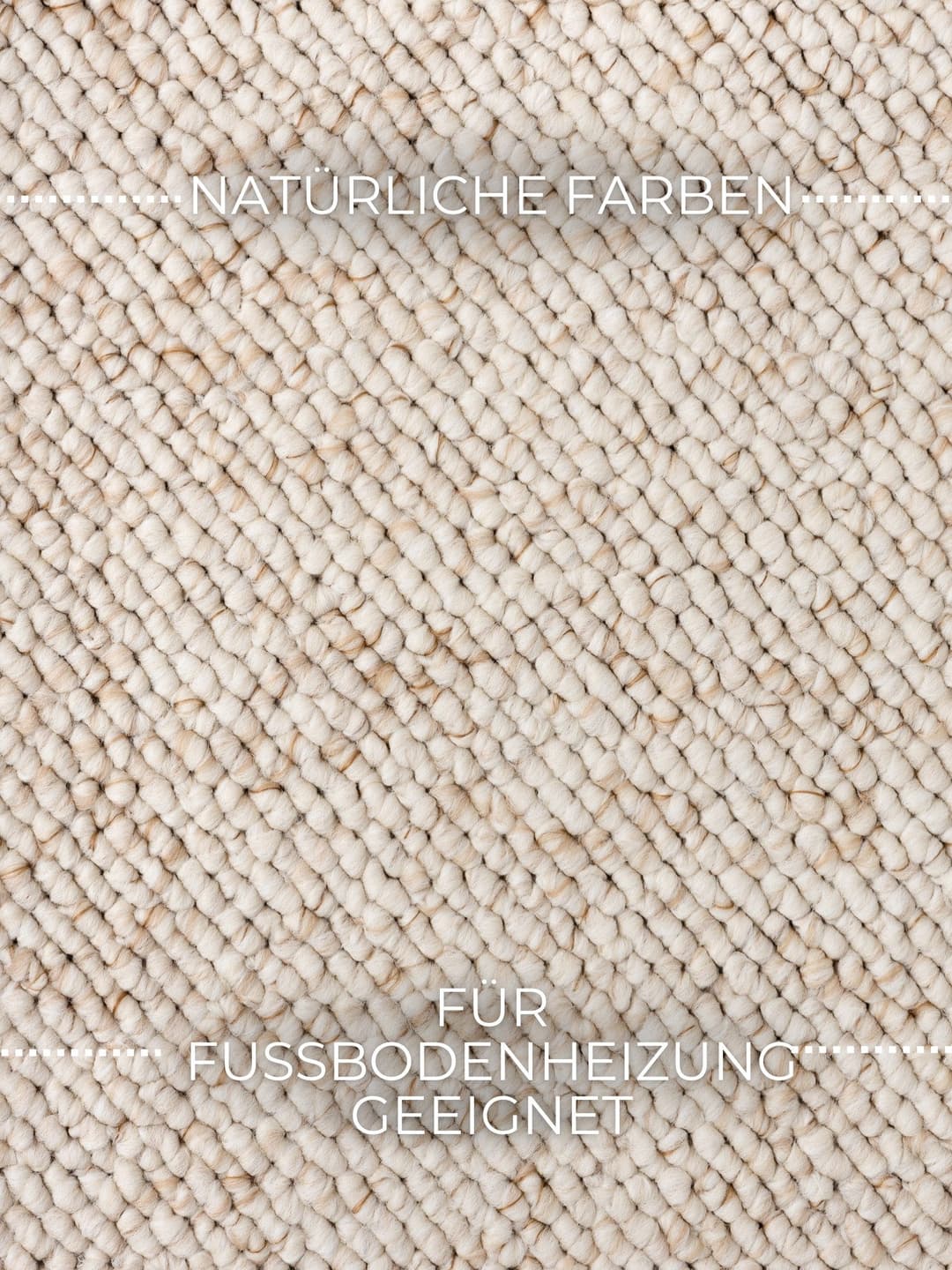 ELLE DECORATION Teppich Rocco | Beige