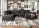 sit&more Wohnlandschaft Cabrio U-Form | Braun 3