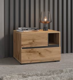 OTTO home Nachtkommode Cross | Holztöne
