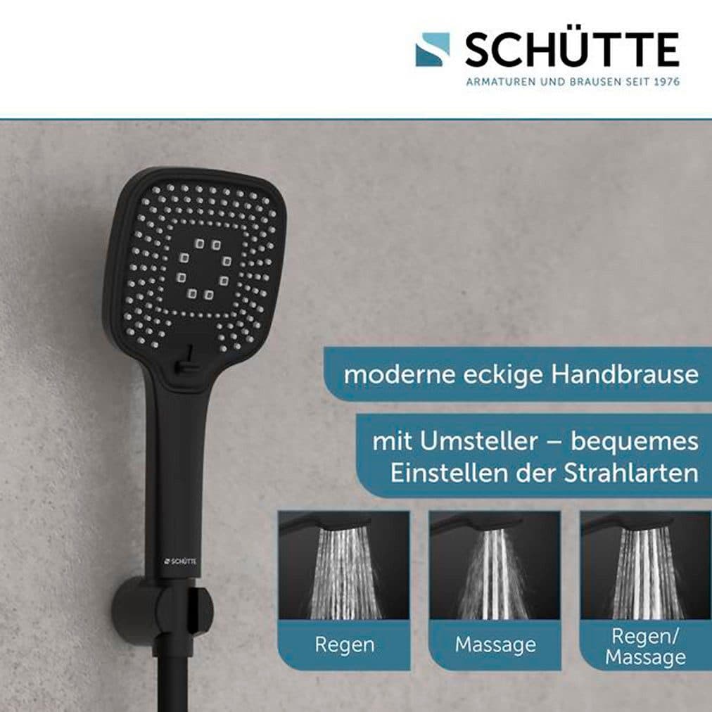 Schütte Handbrause RAVENNA | Schwarz