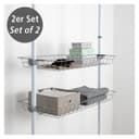 WENKO Organizer Modell Herkules (Set, 2 St) | Grau 2