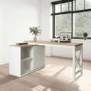 OTTO home Eckschreibtisch SILBA | Weiß 4