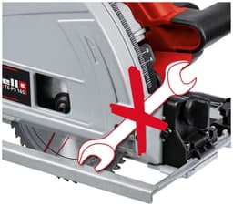 Einhell Tauchsäge TE-PS 16 | Rot