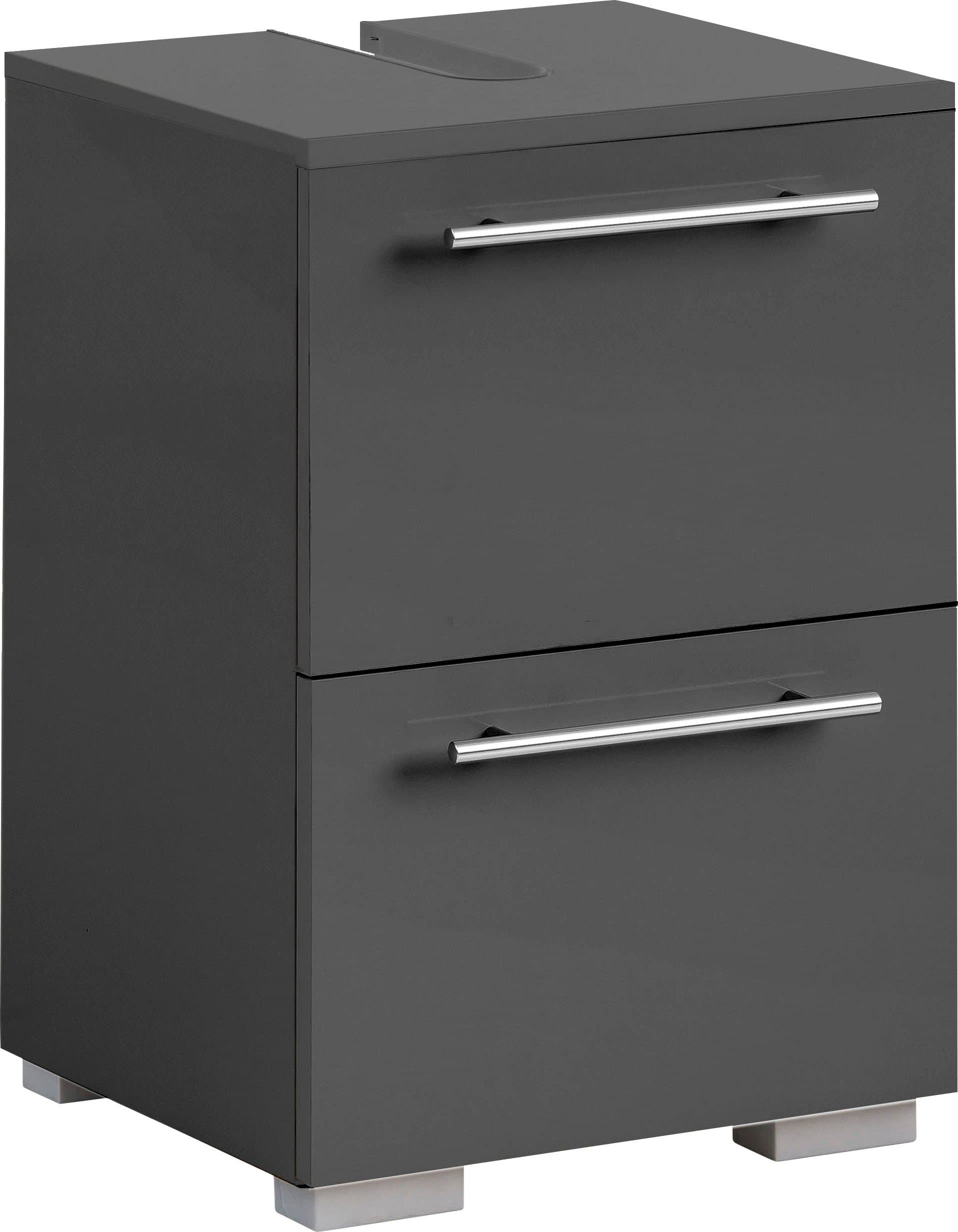 welltime Waschbeckenunterschrank Carlos | Grau