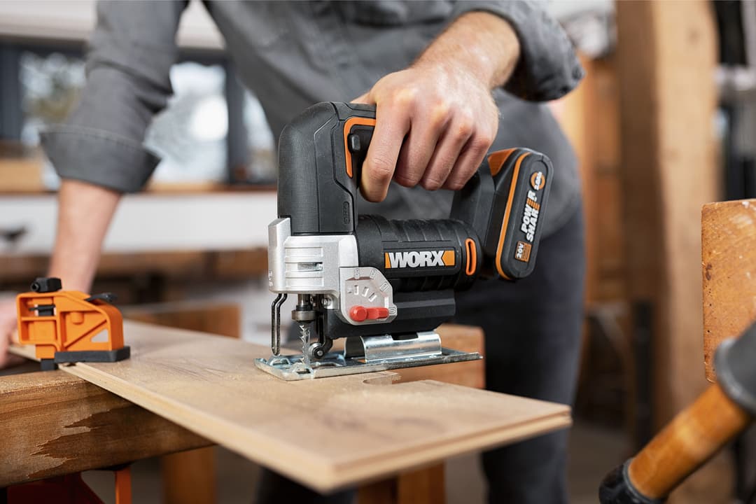 Worx Akku-Stichsäge WX543.9 | Schwarz