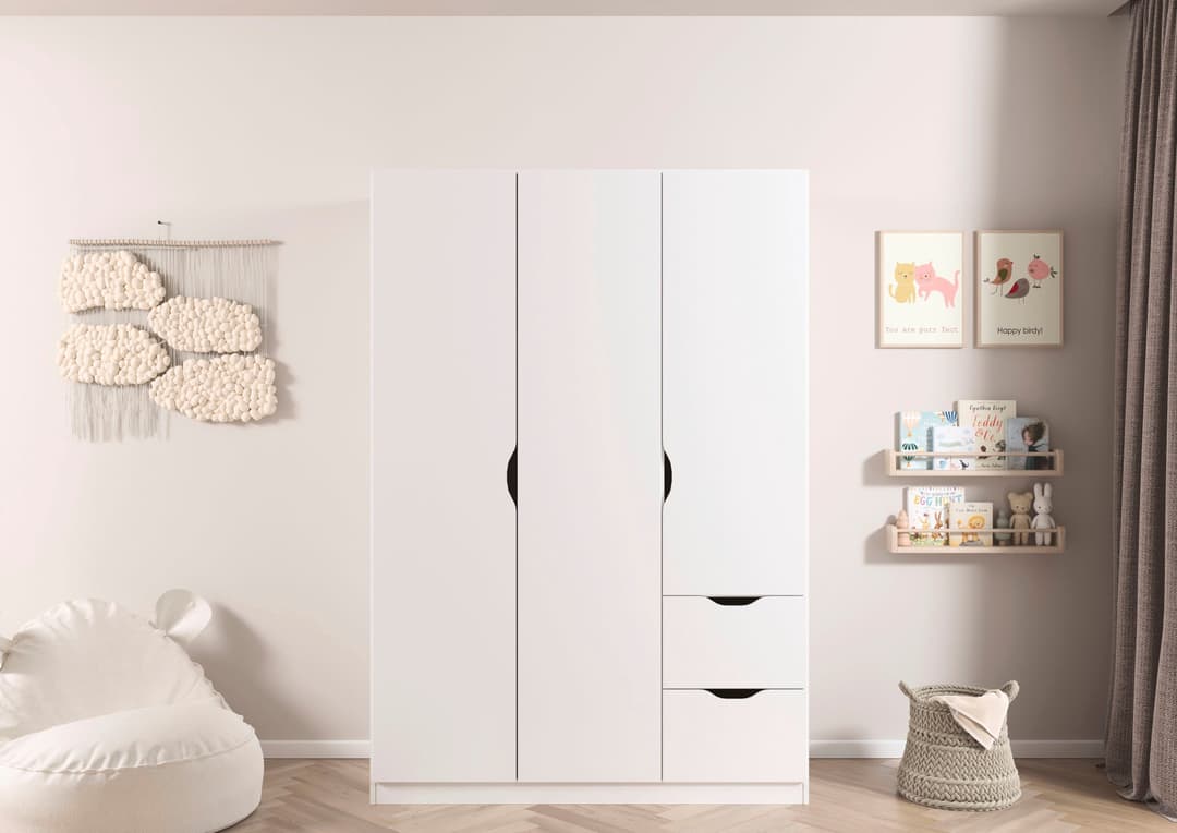 rauch Kleiderschrank Freising | Weiß