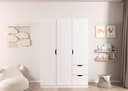rauch Kleiderschrank Freising | Weiß 2