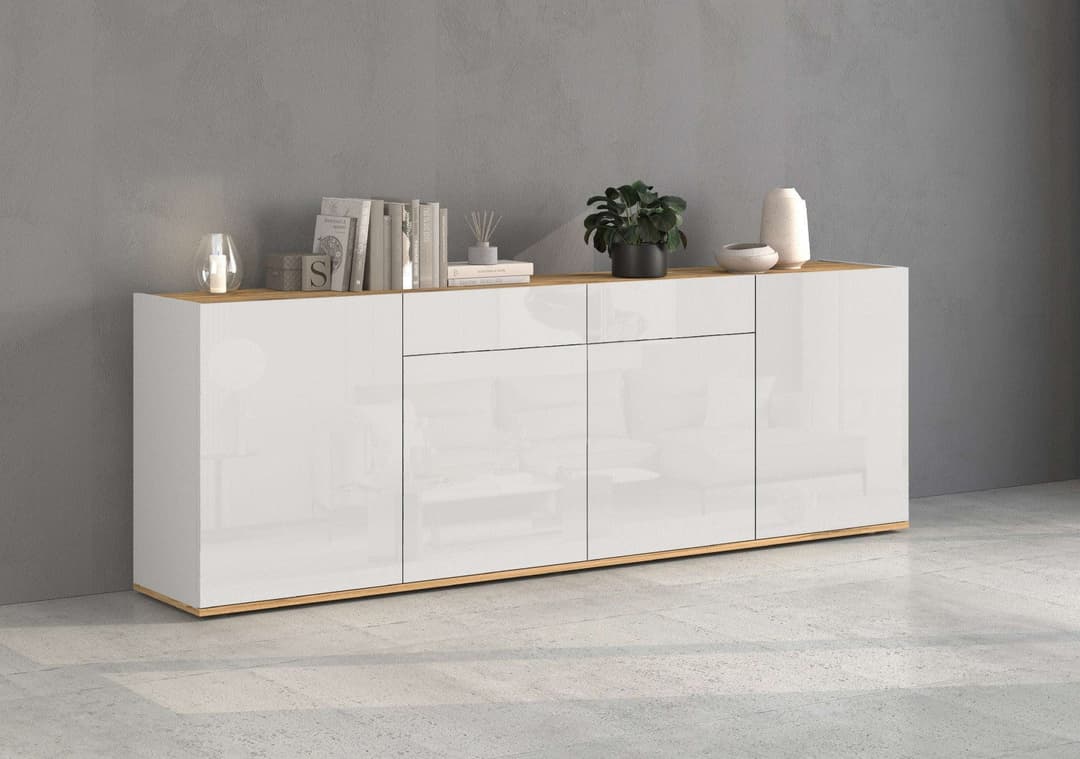 OTTO home Sideboard GARDA | Weiß