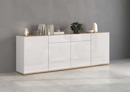 OTTO home Sideboard GARDA | Weiß