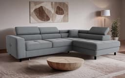 OTTO home Ecksofa AADEN Schlafsofa | Grau