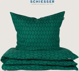 Schiesser Bettwäsche Drops | Grün