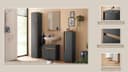 Home affaire CITY/GIRON Spiegel | Braun 3