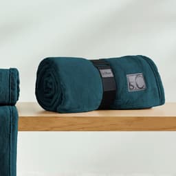 Wohndecke Kuschelsoft | Türkis