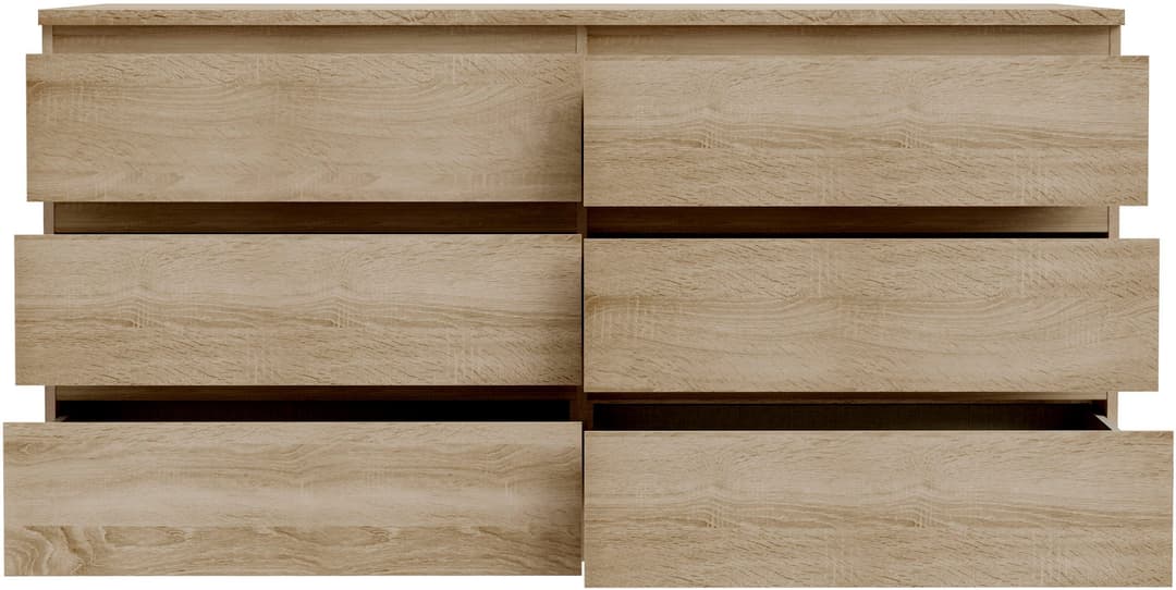 FORTE Kommode Edmore | Holztöne
