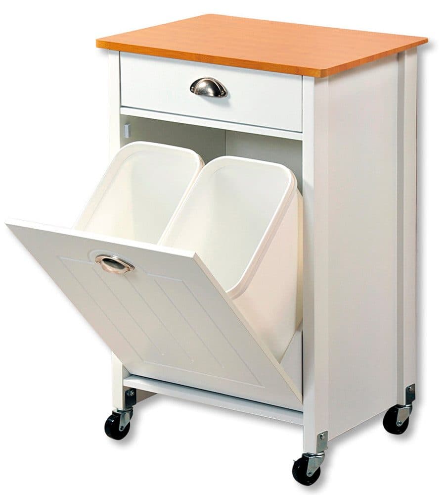 KESPER® Küchenwagen Rollwagen | Weiß