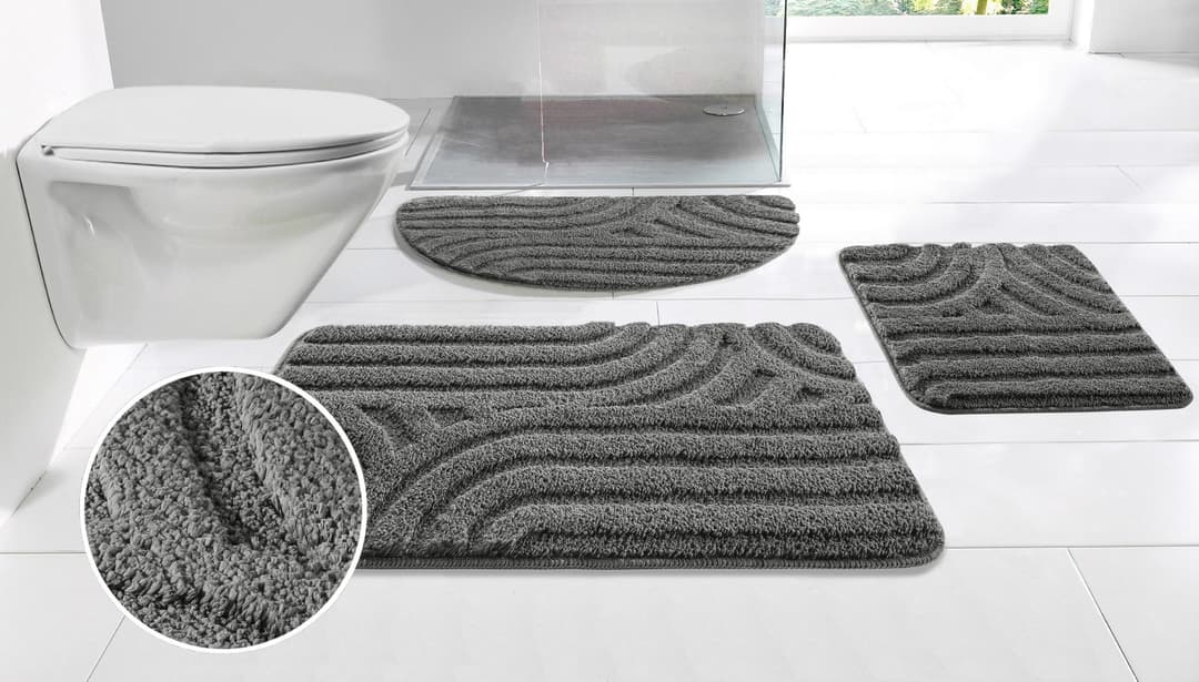 OTTO home Badematte Sanremo Scandi | Grau
