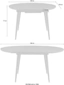 Duo Collection Esstisch Ausziehtisch Frida | Holztöne 5