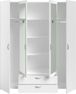 Parisot Kleiderschrank Daily | Weiß