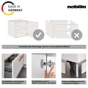 nobilia® Hängeschrank "Touch" | Weiß 3