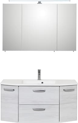Saphir Quickset 936 Badmöbel-Set | Holztöne