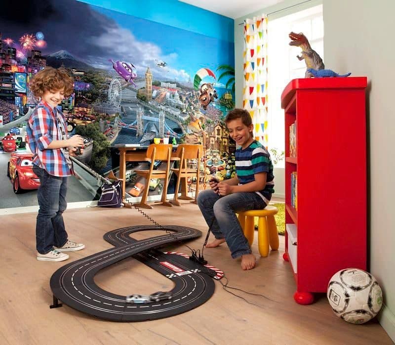 Komar Fototapete Cars World | Mehrfarbig