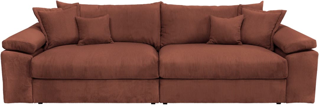 Home affaire Big-Sofa Soft&Cosy XL | Terrakotta