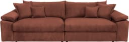 Home affaire Big-Sofa Soft&Cosy XL | Terrakotta