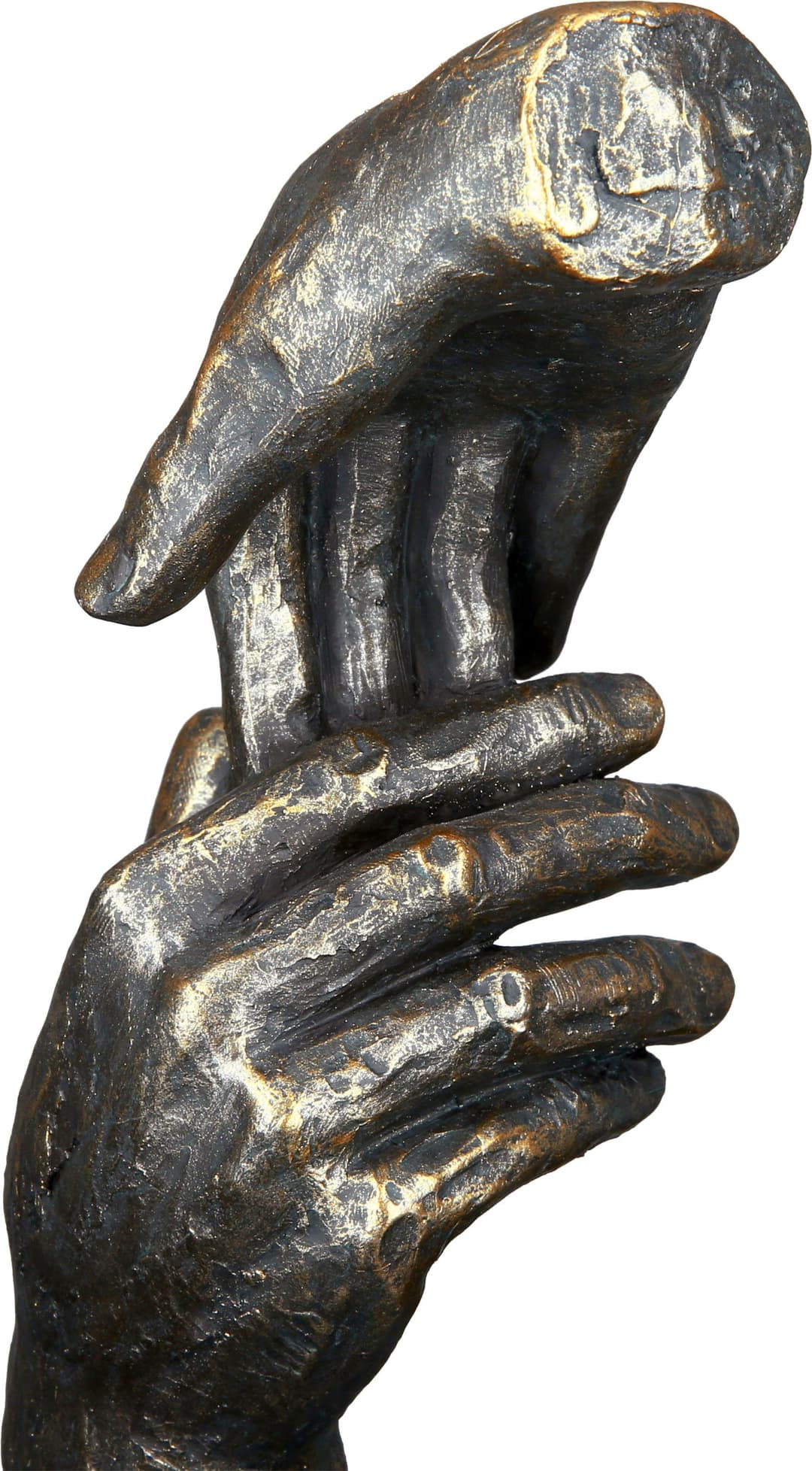 Casablanca by Gilde Dekofigur Skulptur Two hands | Braun