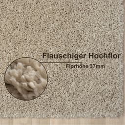 Myflair Möbel & Accessoires My Shaggy Läufer | Beige