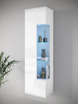 Vitrine Kenia | Weiß