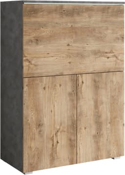 Home affaire PC-Schrank Vera | Holztöne