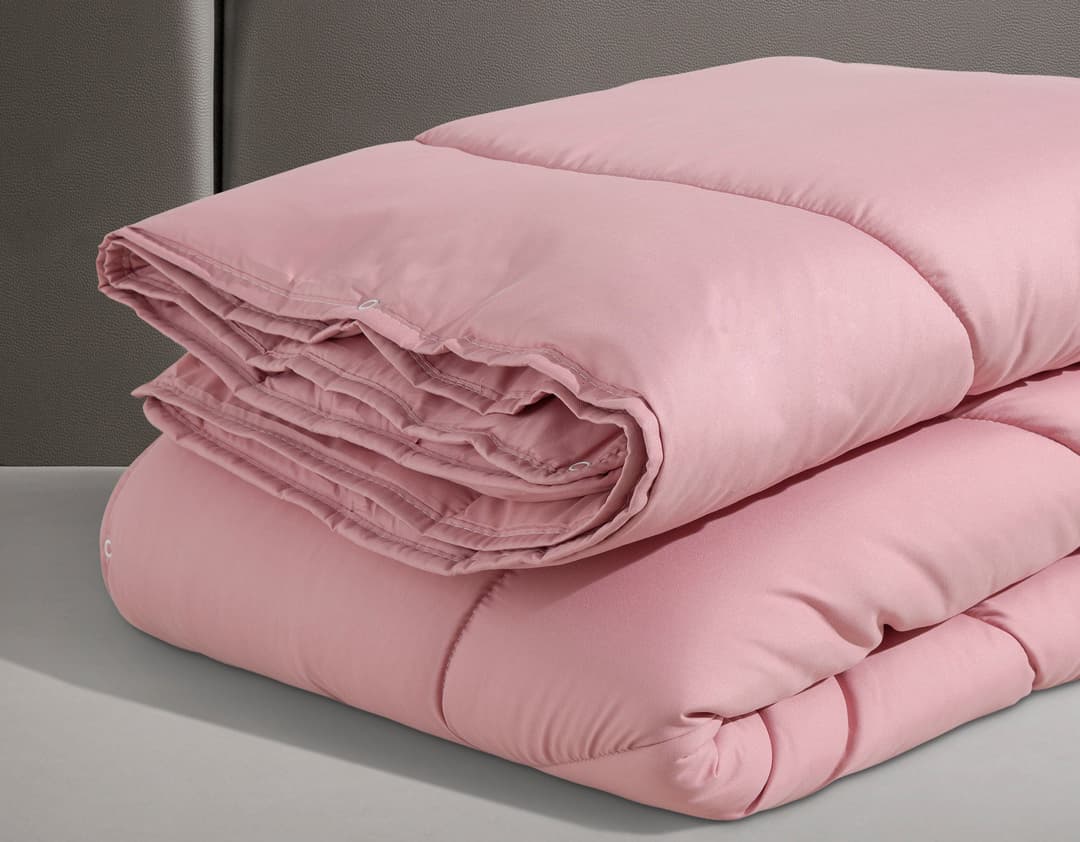 OTTO home Microfaserbettdecke Microlux | Rosa