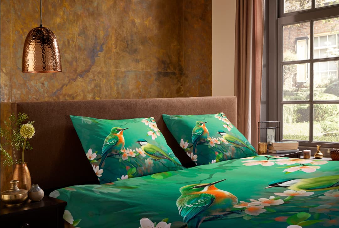 PURE luxury collection Wendebettwäsche Signi | Grün