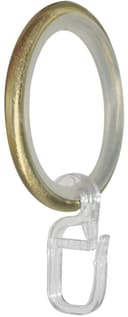 GARESA Gardinenring Ring mit Haken | Gold
