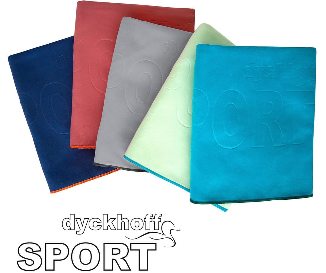 Dyckhoff Sporthandtuch Mikrofaser | Rot