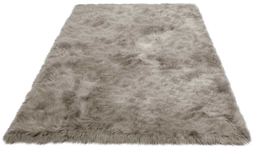 OTTO home Hochflor-Teppich Valeria | Beige