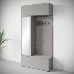 Home affaire Garderoben-Set TEJO | Grau