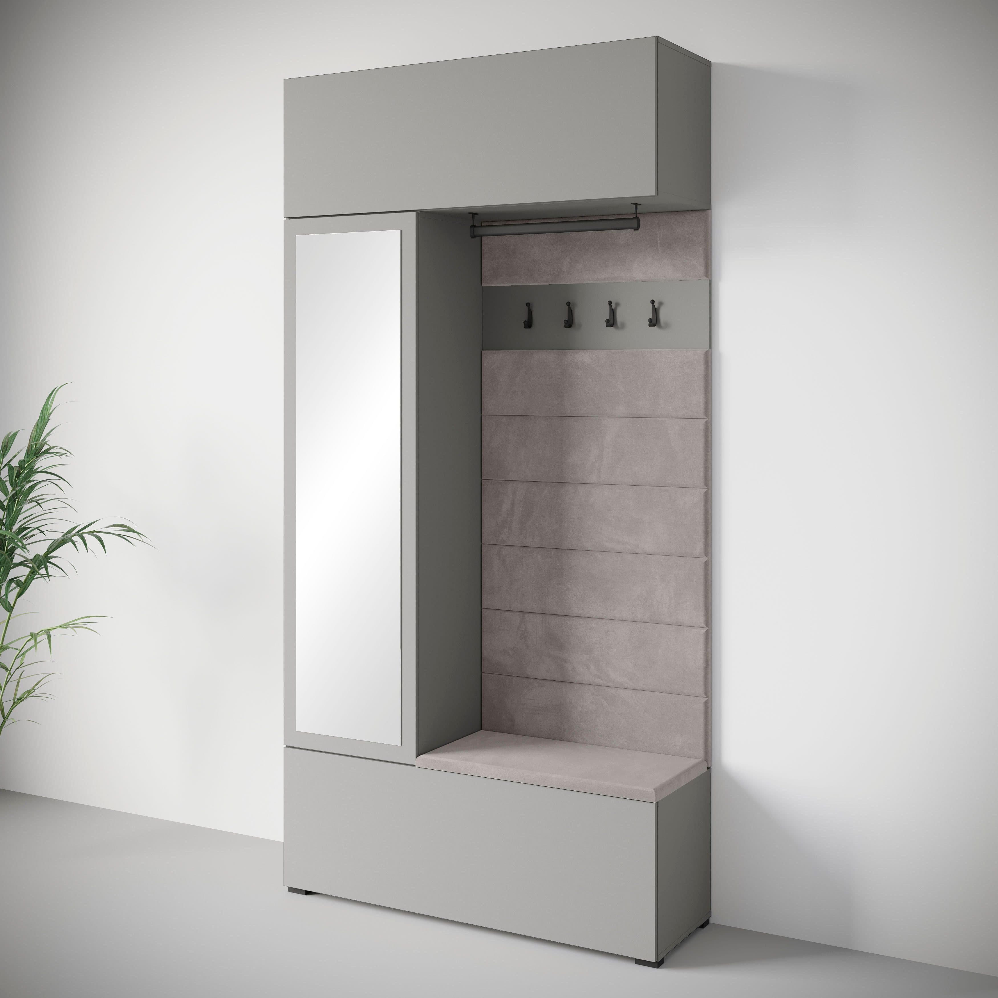 Home affaire Garderoben-Set TEJO | Grau