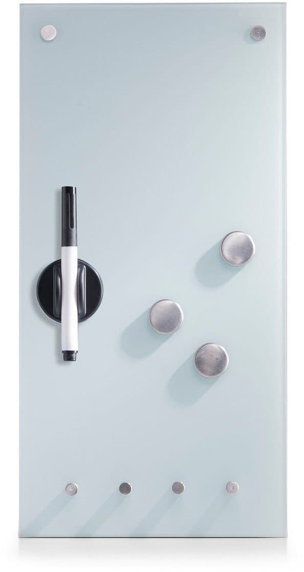 Zeller Present Magnettafel Glas | Weiß