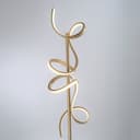 JUST LIGHT Stehlampe CURLS | Gold 3