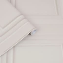 Laura Ashley Redbrook Wood Panel Dove Grey Vliestapete | Grau