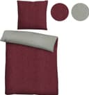 Biberna Hermal Flanell Bettwäsche-Set | Rot 2