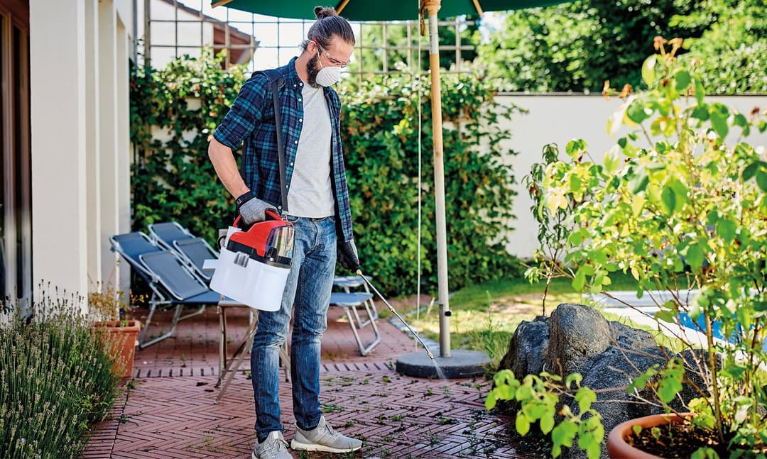 Einhell Akku-Drucksprühgerät GE-WS 18/75 Li-Solo | Rot