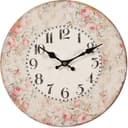 Ambiente Haus Wanduhr Rosen | Mehrfarbig