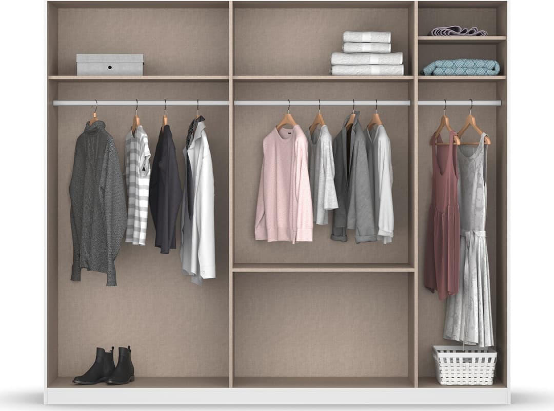 OTTO home CHALLENGER Kleiderschrank | Weiß
